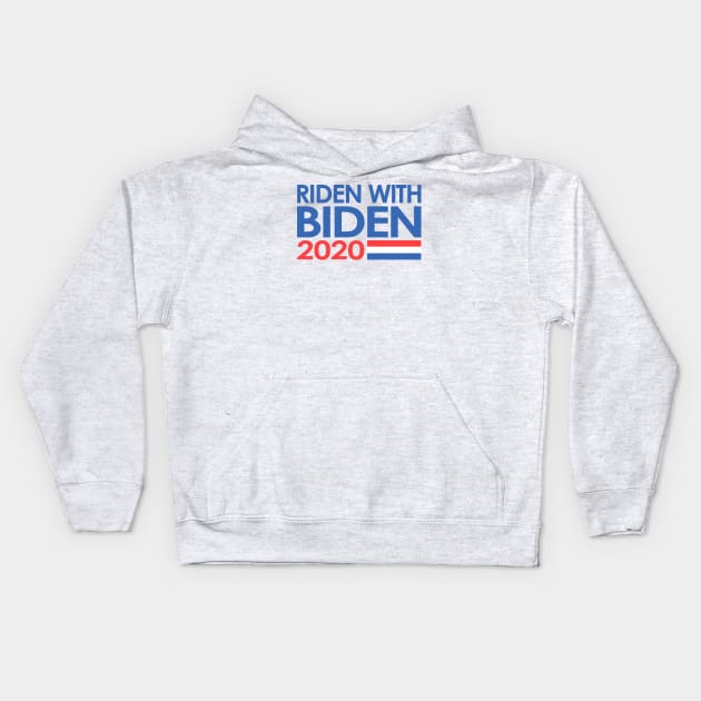 Riden With Biden Kids Hoodie by Etopix